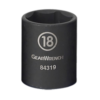 Socket, Impact, 13 mm, 3/8" Drive, 6 Points Duraquip Inc