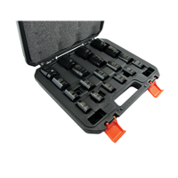 Jeu de douilles SAE, 19 Mcx, Chocs, Prise de 1/2" Duraquip Inc