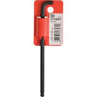 Long-Arm Hex Key Wrench, Ball End, 5 mm x 119 mm L, L Shape Duraquip Inc