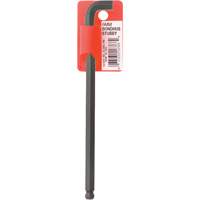 Long-Arm Hex Key Wrench, Ball End, 6 mm x 139 mm L, L Shape Duraquip Inc