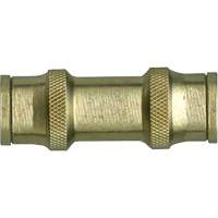 Union Coupling, 3/8", Brass Duraquip Inc