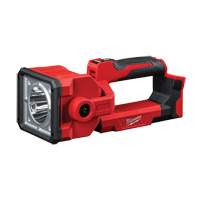 Projecteur orientable M18, DEL, 1250 lumens, 7 hres de fonctionnement, Bloc-pile Rechargeable, Plastique Duraquip Inc