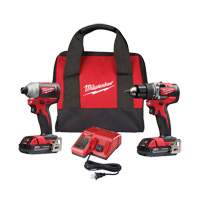 M18 2-Tool Combo Kit, Lithium-Ion, 18 V Duraquip Inc