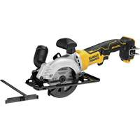 Scie circulaire avec moteur sans balai Atomic (outil seulement), 4-1/2", 20 V Duraquip Inc