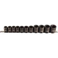 Jeu de douilles, 11 Mcx, Chocs, Prise de 1/2" Duraquip Inc