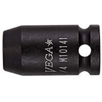 Magnetic Socket, Impact, 1/2", 1/4" Drive, 6 Points Duraquip Inc
