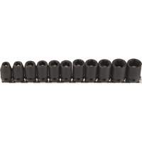Jeu de douilles magn&eacute;tiques, 11 Mcx, Chocs, Prise de 3/8" Duraquip Inc