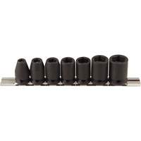 Jeu de douilles magn&eacute;tiques, 7 Mcx, Chocs, Prise de 3/8" Duraquip Inc