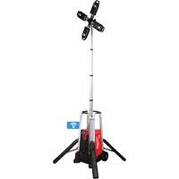 MX Fuel Rocket Tower Light & Charger, LED, 27000 Lumens Duraquip Inc