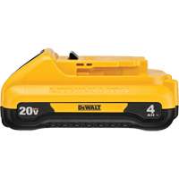 Max* Compact Battery Pack, Lithium-Ion, 20 V, 4 Ah Duraquip Inc