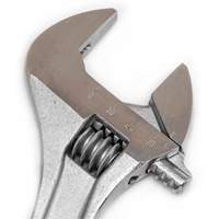 Adjustable Wrench - Boxed, 10" L, 1-5/16"/34 mm Max Width, Chrome Duraquip Inc