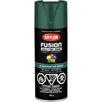 Fusion All-In-One™ Paint, Green, Gloss, 12 oz., Aerosol Can UAJ413 | Duraquip Inc