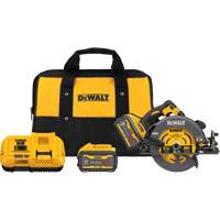 Ensemble scie circulaire sans fil Flexvolt Max** avec frein &eacute;lectrique, 7-1/4", 60 V Duraquip Inc