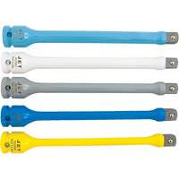 JTLE-5S Torque Limiting Impact Extension Set, 1/2" Drive, 65 ft-lbs./80 ft-lbs./100 ft-lbs./120 ft-lbs./140 ft-lbs. Torque, Multiple Duraquip Inc