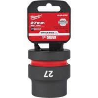 Shockwave Impact Duty Socket, Power, 27 mm, 1" Drive, 6 Points Duraquip Inc