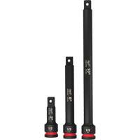 Jeu de rallonges pour douilles Shockwave Impact-Duty, Chocs, Prise 1/2", 3"/6"/10" lo Duraquip Inc