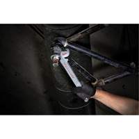 Cl&eacute; &agrave; tuyau avec manche Powerlength, Cap des m&acirc;choires 1-1/2", Longueur 10" Duraquip Inc