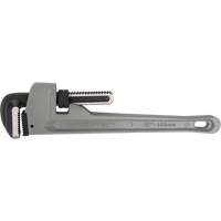 Pipe Wrench, 2-1/2" Jaw Capacity, 18" Long, Ergonomic Handle Duraquip Inc
