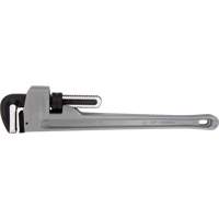 Pipe Wrench, 3" Jaw Capacity, 24" Long, Ergonomic Handle Duraquip Inc