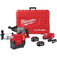 M18 Fuel SDS Plus Rotary Hammer Dust Extractor Kit, 18 V, 1", 2 ft-lbs., 1330 RPM Duraquip Inc