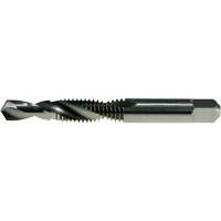 Drillco&reg; Combined Tap & Drill, #4, High Speed Steel, 118° Point Duraquip Inc