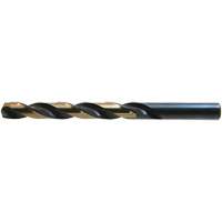 Drillco&reg; Heavy-Duty Jobber Drill, High Speed Steel, A, 3-7/8" L, 2-5/8" Flute, 135° Point Angle Duraquip Inc