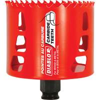 Scie cloche pour bois et m&eacute;tal, 3-1/4", Profondeur de la coupe 2-3/8", Carbure Duraquip Inc