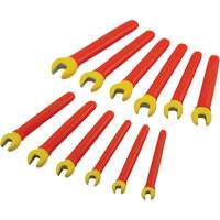 Insulated Metric Open End Wrench Set, 1000 V, 12 Pcs Duraquip Inc
