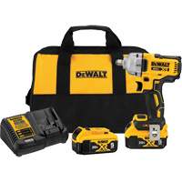Max* Tool Connect Brushless Mid-Range Impact Wrench with Detent Pin Anvil Kit, 20 V, 1/2" Socket Duraquip Inc