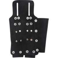 Lineman's Tool Pouch, Multiple Tool Holder, Leather, 3 Pockets Duraquip Inc