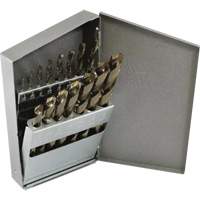 Triumph&reg; Jobber Length Drill Bit Set, 13 Pieces, High Speed Steel Duraquip Inc