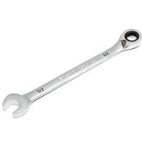 90-Tooth Reversible Ratcheting Wrench, 12 Point, 1/2", Chrome/Polished Finish Duraquip Inc