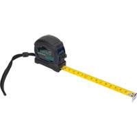 Tape Measure, 5/8" x 12', Imperial & Metric Graduations Duraquip Inc