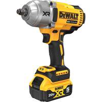 XR&reg; High Torque Impact Wrench Kit with Hog Ring Anvil, 20 V, 1/2" Socket Duraquip Inc