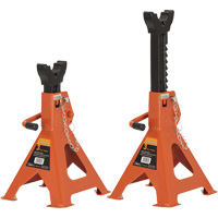 853B Jack Stands, Locking Handle/Ratchet, 3 Ton(s) Capacity, 11" - 16" H Duraquip Inc