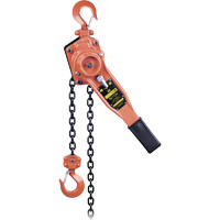 KLP-75-10 KLP Series Heavy-Duty Lever Chain Hoist, 10' Lift, 1500 lbs. (0.75 tons) Capacity Duraquip Inc