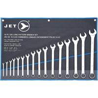 LCWS-16S Long Pattern Combination Wrench Sets, Combination, 16 Pieces, Imperial Duraquip Inc