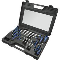 JTTK-9 T-Handle Key Wrench Sets, 9 Pcs., Torx&reg; Duraquip Inc