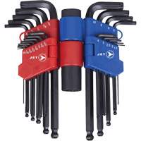 JHHK-22 Hextractor Hex Key Wrench Sets, 22 Pcs., Metric & Imperial Duraquip Inc