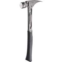 TIBONE Smooth Titanium Framing Hammer, 14 oz., Solid Steel Handle, 15-1/4" L Duraquip Inc
