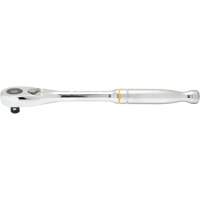 Cl&eacute; &agrave; cliquet &agrave; t&ecirc;te en larme &agrave; d&eacute;clenchement rapide &agrave; 90 dents, Prise de 3/8", Poign&eacute;e Ergonomique Duraquip Inc