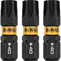 3-Piece FLEXTORQ&reg; Impact Screwdriving Bits, Torx, T-40, 1/4" Drive Duraquip Inc