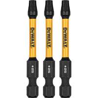 3-Piece FLEXTORQ&reg; Impact Screwdriving Bits, Torx, T-25, 1/4" Drive Duraquip Inc