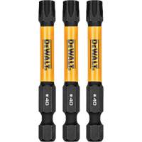 3-Piece FLEXTORQ&reg; Impact Screwdriving Bits, Torx, T-40, 1/4" Drive Duraquip Inc
