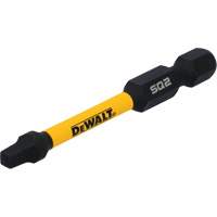 15-Piece Impact Ready Tic-Tac Screw Bit Set, Square, #2 Tip, 1/4" Drive Size, 2" Length Duraquip Inc