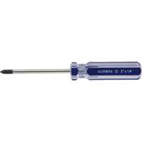Blue Transparent Striped Philips Screwdriver, #1, Plastic Handle Duraquip Inc