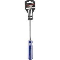 Blue Transparent Striped Philips Screwdriver, #3, Plastic Handle Duraquip Inc