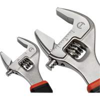 Quick-Fit-Jaw Adjustable Wrench Set, Adjustable, 2 Pieces, Imperial and Metric Duraquip Inc
