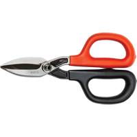 Cisaille de ferblantier droite, Longueur de coupe de 1-31/50", Coupe Droit Duraquip Inc