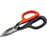 Cisaille de ferblantier droite, Longueur de coupe de 1-31/50", Coupe Droit Duraquip Inc